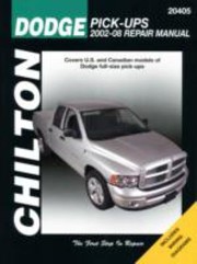 Dodge PickUps 200208
            
                Chiltons Total Car Care Repair Manuals by John A. Wegmann
