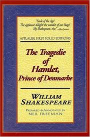 Cover of: The Tragedie of Hamlet, Prince of Denmarke by William Shakespeare