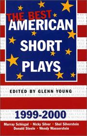 Cover of: The Best American Short Plays 1999-2000 (Best American Short Plays) by Glenn Young