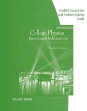 Cover of: Student Companion with Problem Solve for Giordanos College Physics Volume 2 2nd by 