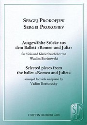 Cover of: Prokofiev Ausgewahlte Stucke Aus Dem Ballet Romeo Und JuliaSelected Pieces From The Ballet Romeo And Juliet