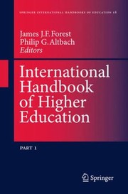 Cover of: International Handbook of Higher Education Set