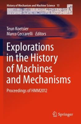 Explorations in the History of Machines and Mechanisms
            
                History of Mechanism and Machine Science by 