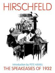 Cover of: The Speakeasies of 1932: Paperback