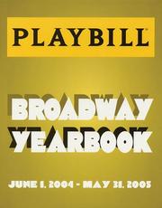 Cover of: The Playbill Broadway Yearbook by Robert Viagas