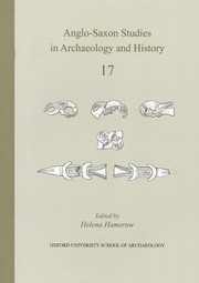 Cover of: AngloSaxon Studies in Archaeology and History Volume 17
            
                Angl0Saxon Studies in Archaeology and History