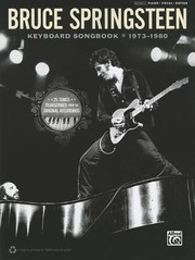 Cover of: Bruce Springsteen Keyboard Songbook 19731980