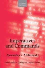 Cover of: Imperatives and Commands