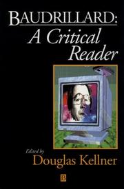 Cover of: Baudrillard: A Critical Reader (Blackwell Critical Readers)