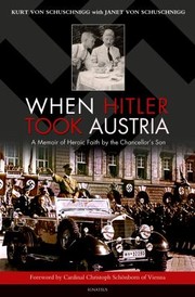 Cover of: When Hitler Took Austria by 