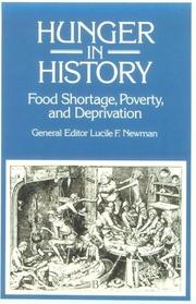 Cover of: Hunger in History | Lucile F. Newman