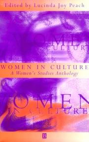 Cover of: Women in Culture: A Women's Studies Anthology