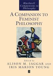 Cover of: A companion to feminist philosophy