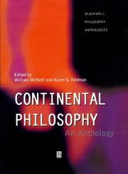 Cover of: Continental philosophy by edited by William McNeill and Karen S. Feldman.