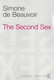 The Second Sex by Simone de Beauvoir, H.M. Parshley
