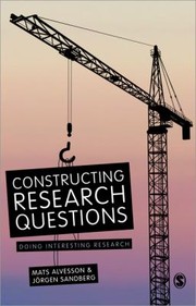 Cover of: Constructing Research Questions