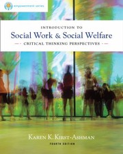 Cover of: Practice Behaviors Workbook for KirstAshmans BrooksCole Empowerment Series Introduction to Social Work  Social Welfare