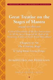 Cover of: Tsong Khapas Great Stages of Mantra
            
                Treasury of the Buddhist Sciences by 