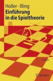 Cover of: Einf Hrung in Die Spieltheorie
            
                SpringerLehrbuch by 