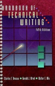 Cover of: Handbook Technical Writing 5 by 