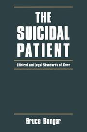 Cover of The suicidal patient