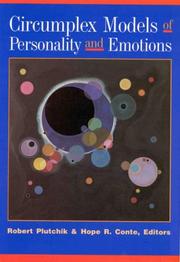 Cover of: Circumplex models of personality and emotions
