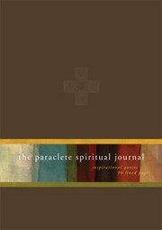 Cover of: The Paraclete Spiritual JournalBrown