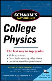 Cover of: Schaums Easy Outline of College Physics Revised Edition
            
                Schaums Easy Outlines
