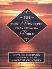 Cover of: 101 Most Powerful Prayers in the Bible
            
                Christian Softcover Originals by 