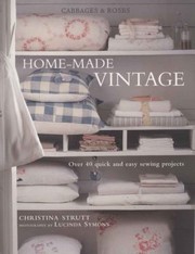 Cover of: Homemade Vintage by Christina Strutt