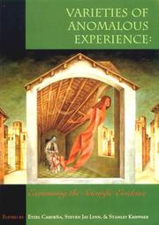Cover of: Varieties of anomalous experience: examining the scientific evidence