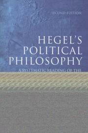 Cover of: Hegels Political Philosophy Second Edition