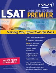 Cover of: Kaplan LSAT Premier With CDROM
            
                Kaplan LSAT Premier Program WCD by 