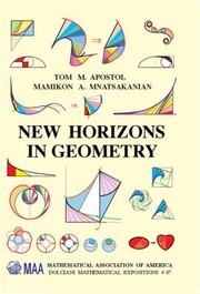Cover of: New Horizons In Geometry by 