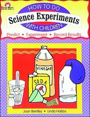 Cover of: How to Do Science Experiments With Children: Grades 1-3