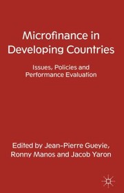 Cover of: Microfinance in Developing Countries by Jacob Yaron