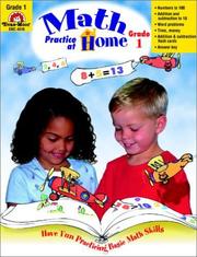 Cover of: Math Practice at Home Grade 1