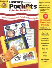 Cover of: Colonial America, Grades 4-6 (History Pockets)