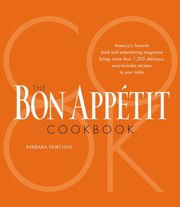 Cover of: The Bon Appetit Cookbook Special