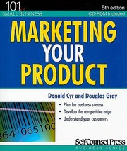 Cover of: Marketing Your Product With CDROM
            
                101 for Small Business by 