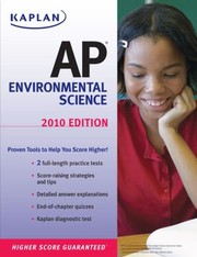 Cover of: Kaplan AP Environmental Science
            
                Kaplan AP Environmental Science