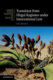 Cover of: Transition From Illegal Regimes Under International Law by 