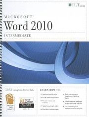 Cover of: Microsoft Word 2010
            
                ILT Axzo Press by 