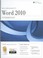 Cover of: Microsoft Word 2010
            
                ILT Axzo Press