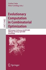 Cover of: Evolutionary Computation in Combinatorial Optimization
            
                Lecture Notes in Computer Science  Theoretical Computer Sci