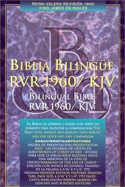 Cover of: Biblia Bilingue Rvr 1960/KJV by 