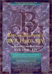 Cover of: Biblia Bilinge/Bilingual Bible