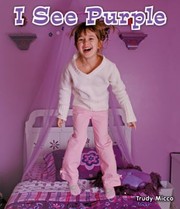 Cover of: I See Purple
            
                All about Colors