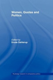Cover of: Women Quotas and Politics by 