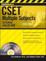 Cliffnotes Cset Multiple Subjects With Cdrom by Jerry Bobrow
